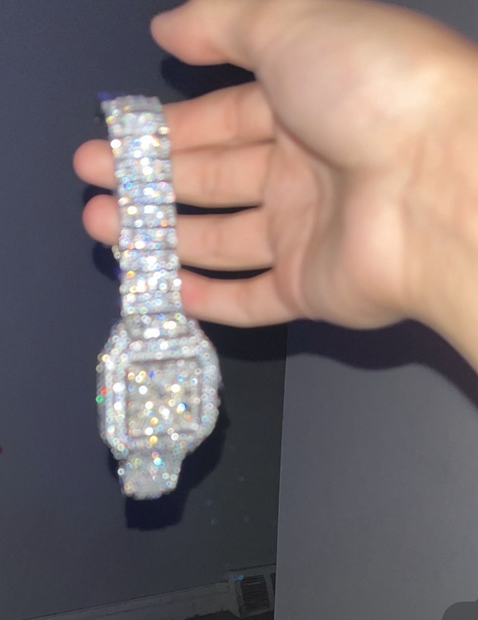 iced out watch