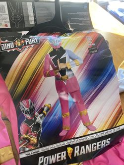 Pink Power Ranger Size Medium 7-8