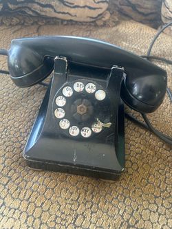 Vintage 1941 Western Electric Bell System 302 Rotary Telephone – Metal Body – 8/41