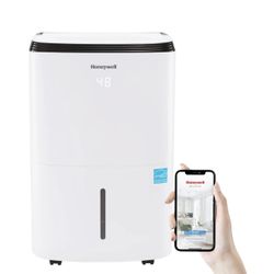 Honeywell Smart Wi-Fi Energy Star Dehumidifier For Basement & Large Room Up To 4000 SQ. FT.