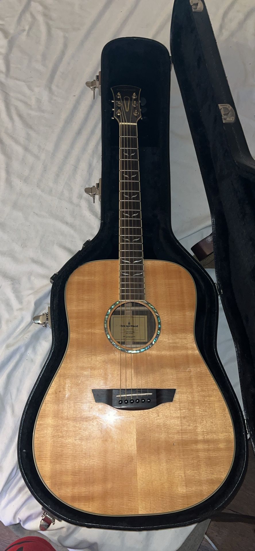 Orange Wood Echo Acoustic Guitar 