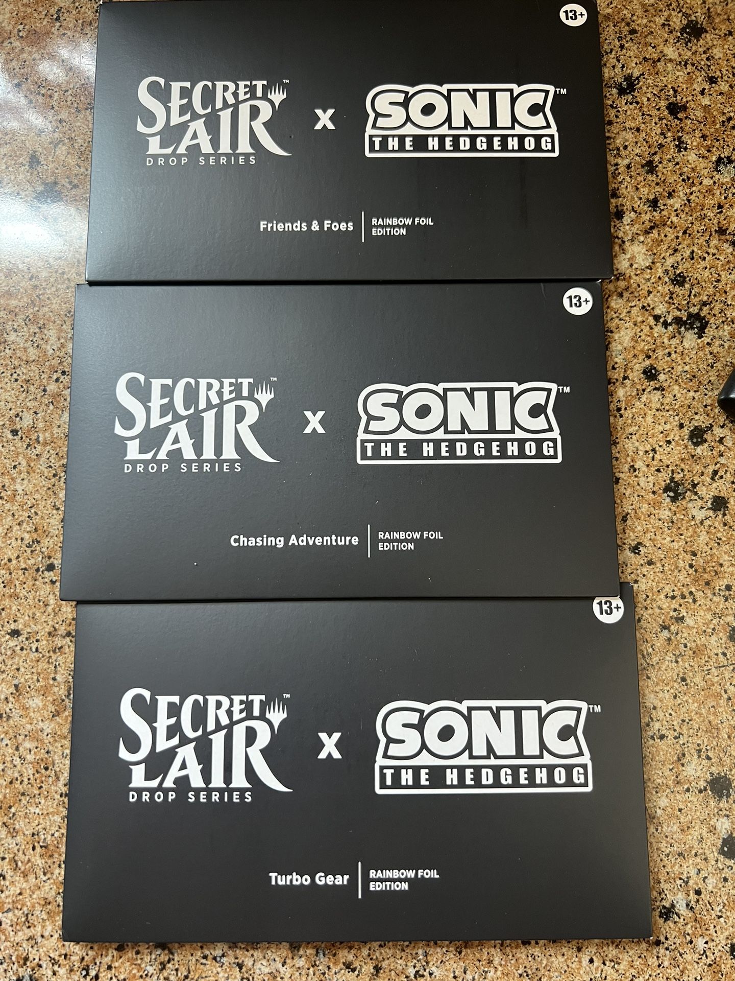 Secret Lair x Sonic the Hedgehog (Rainbow Foil Bundle) - Secret Lair Drop (In Hand)