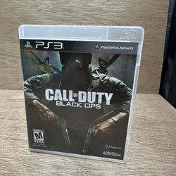 PlayStation 3 PS3 Call Of Duty Black Ops