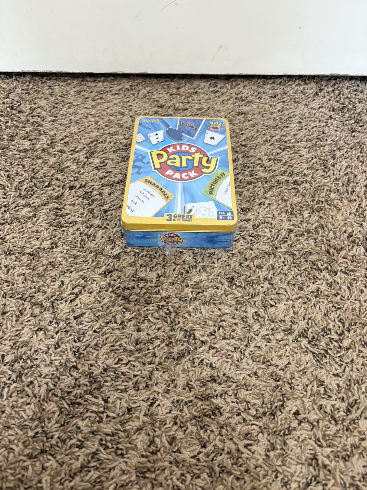 New Kids Party Pack 3 card games