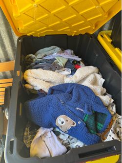 Large lot of kids clothing