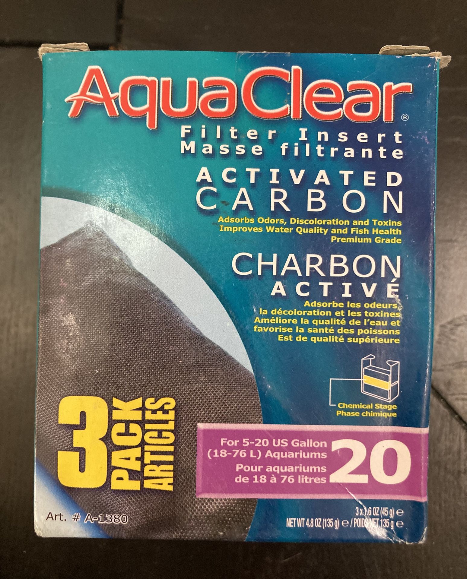Aquarium AquaClear Activated Carbon Filter NEW