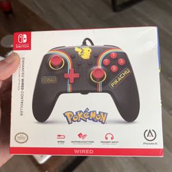 Pokémon Enhanced Wired Controller For Switch