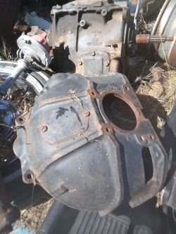 Chevy early 60 Bell housing and 3 speed trans
