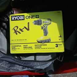 Ryobi 18v Drill/driver Kit