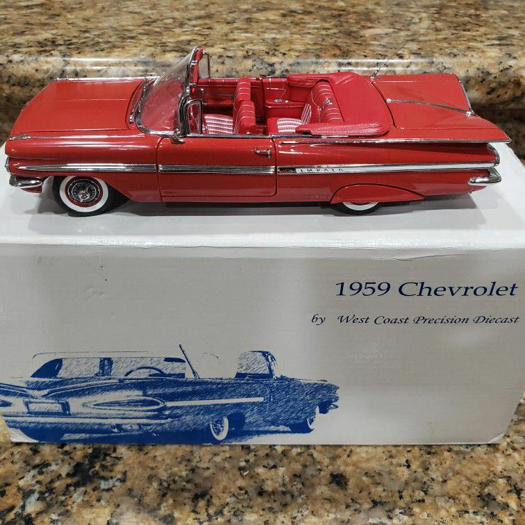 1959 Chevy Impala Convt West Coast Precision Diecast for Sale in