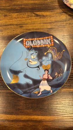 Disney Aladdin Porcelain Collectable Plate - The Bradford Exchange