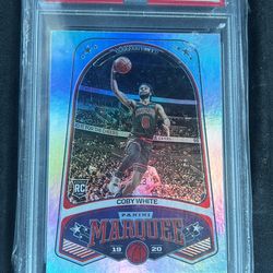 Coby White 2019 Panini Chronicles Marquee RC PSA GEM MT 10