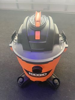 12 Gal. 5.0 Peak HP NXT Shop Vacuum Wet Dry Vac with General Debris Filter, Locking Hose and Attachments