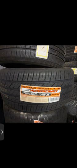 275/4020 one tire new