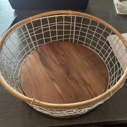 Handcrafted In India Basket 