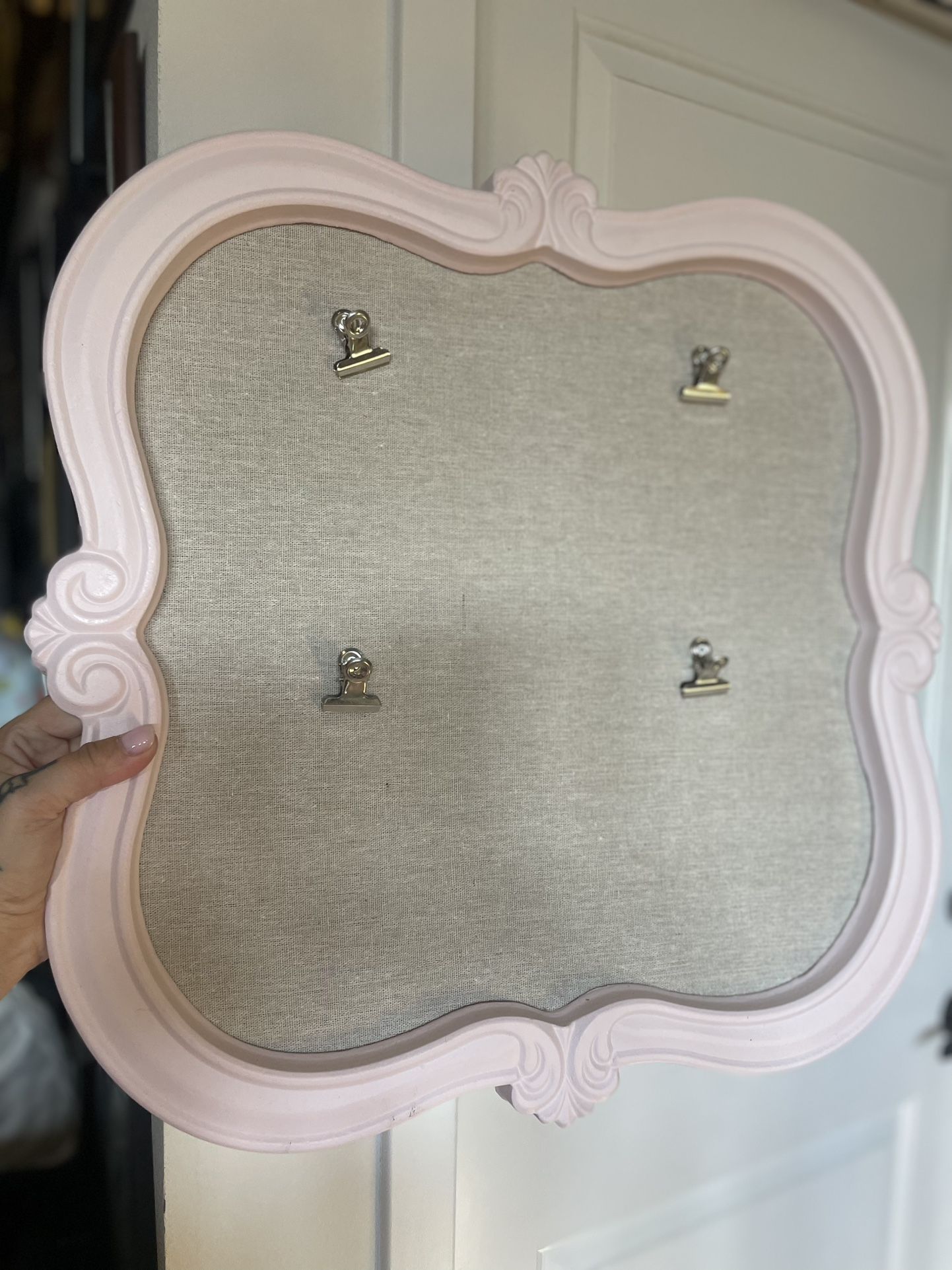 Pink Kids Picture Board
