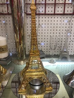 Gold Eiffel Tower theme quinceañera party decor 20 $13