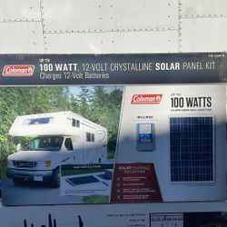 Coleman 100WATT Solar panel Kit