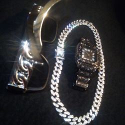 Three Piece Set Lab Rapper Pack Titanium Black Silver White 
