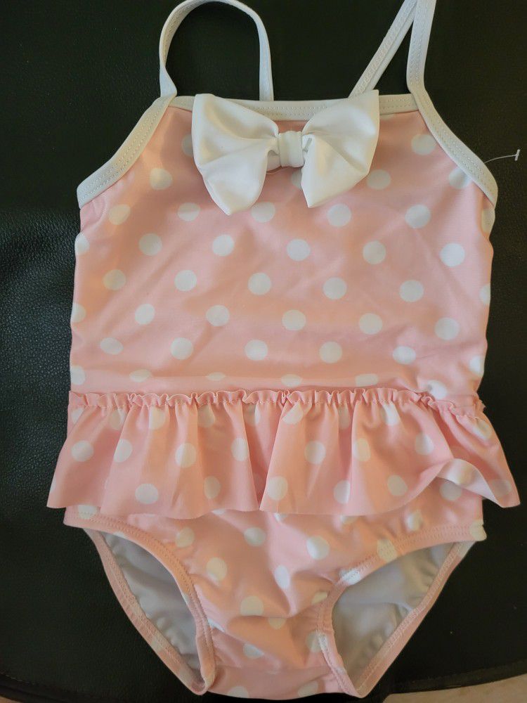New First Impression Baby Girl Bathing Suit Size 12 Mos