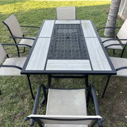 Patio Table Set