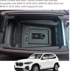 2024 X5 BMW Console Safe 
