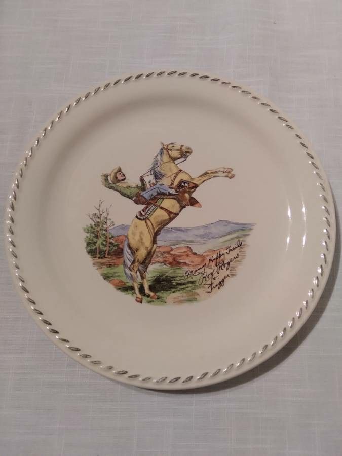 Roy Rogers Rodeo by Universal Plate
