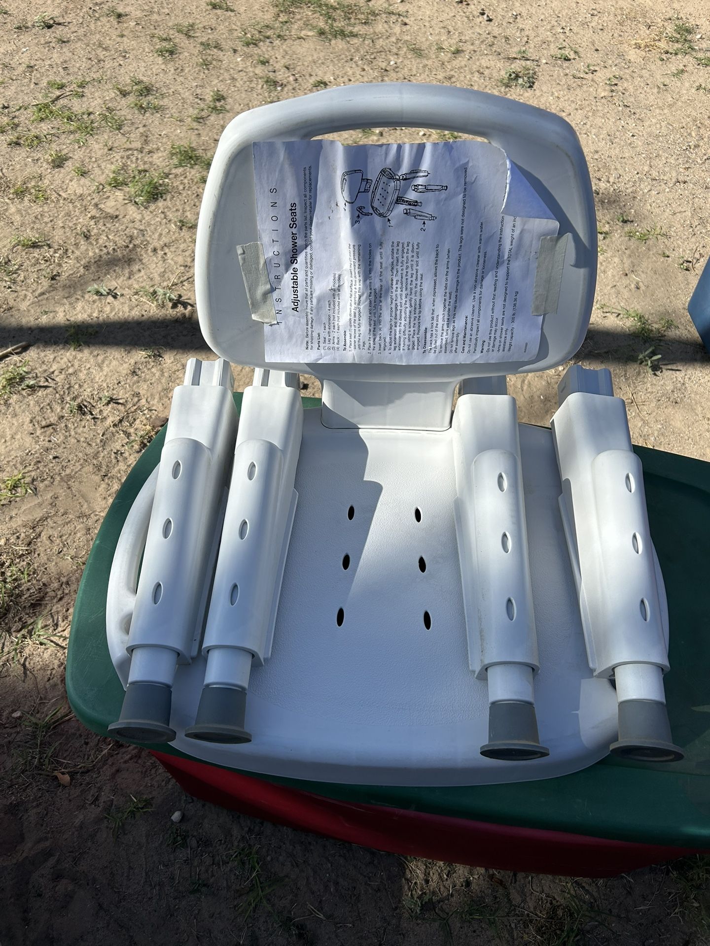 Adjustable Shower Seat