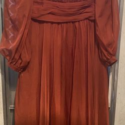 Terracotta Formal/bridesmaid Dress Size 3xl  From  Mia Bella 