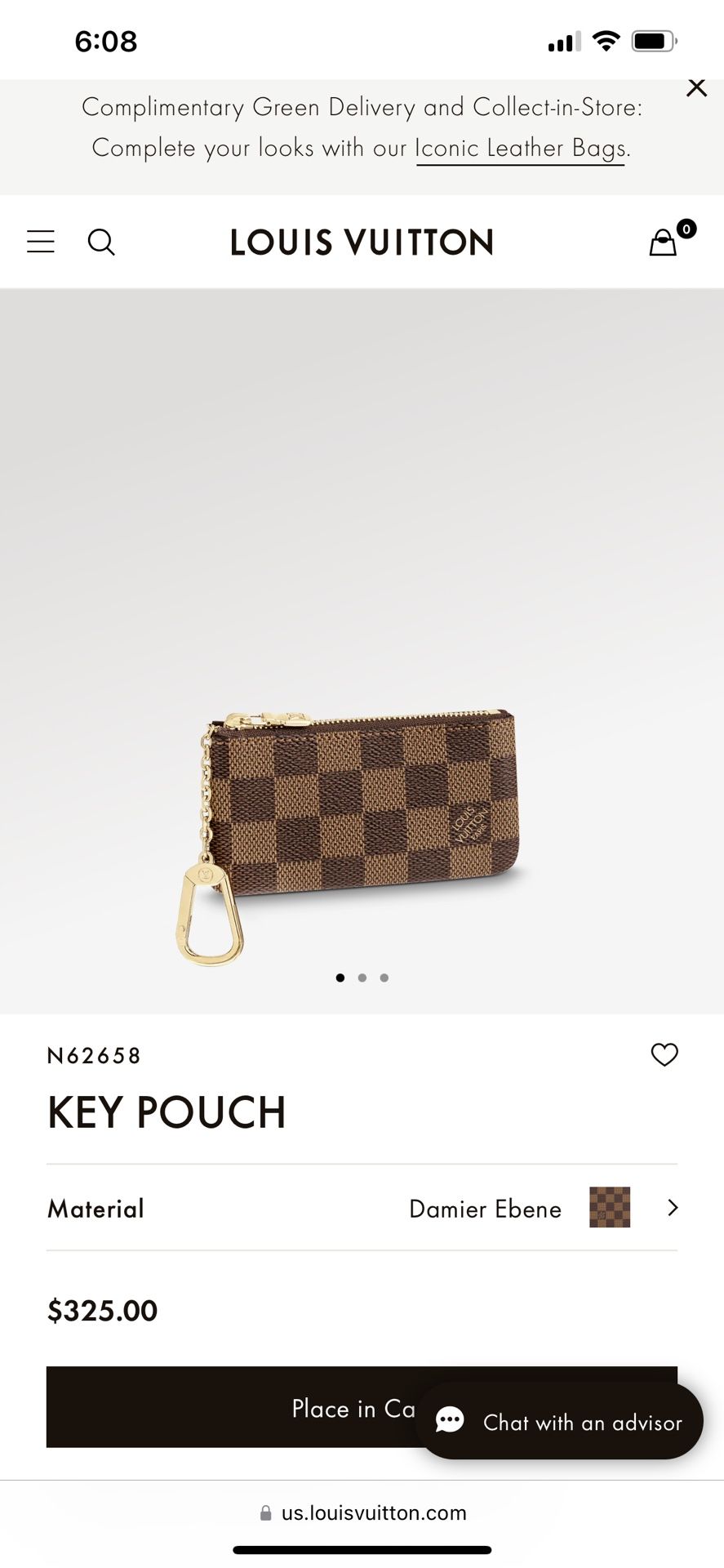 LV key pouch for Sale in Sachse, TX - OfferUp
