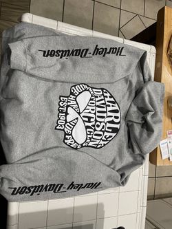 2 XL Hoodie Vinyl Shapes Light Grey