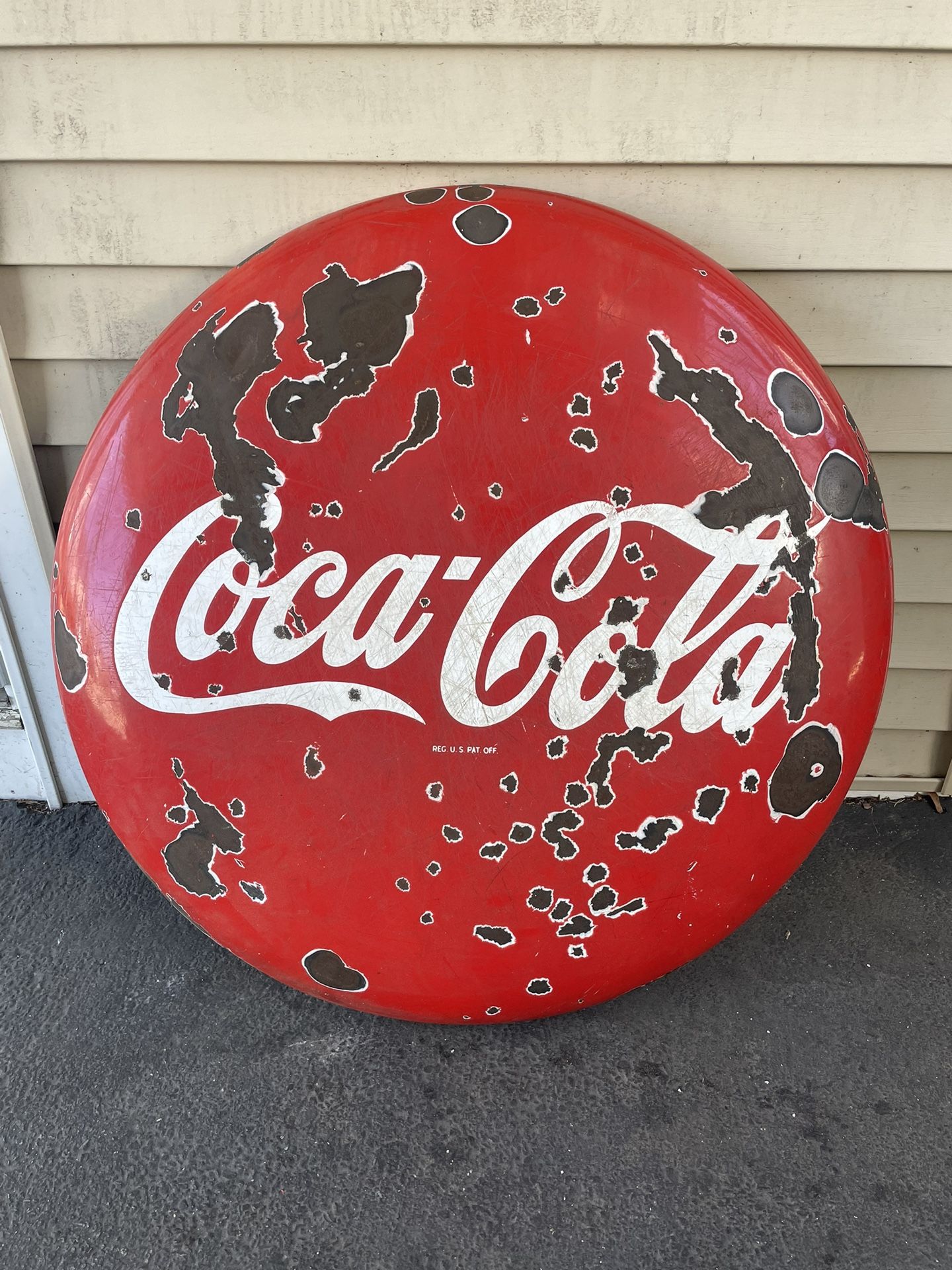 1950’s Coca Cola 36” Sign
