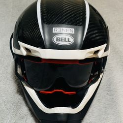 Bell Moto-10 Spherical Motocross/UTV Helmet + 100% Armega Goggles