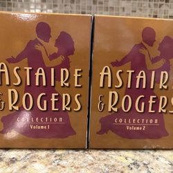 Astaire And Rodgers 2volume 10 VCR Tapes