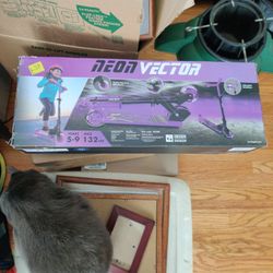 Neon Vector Kids Scooters 