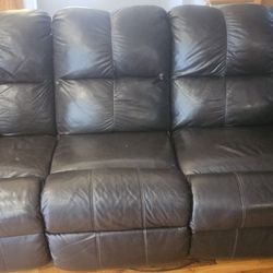 couch. With two recliners