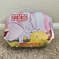 Vintage Disney Dumbo Commemorative Pin Set (55th Anniversary) 6 Pins In Tin 
