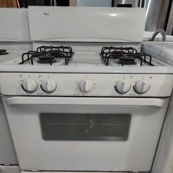 Whirlpool White 30" GAS Stove 