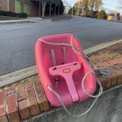 Little Tikes 2-in-1 Snug 'n Secure Swing with High Back and T-Bar