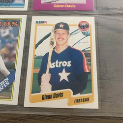 Glenn Davis Baseball Cards