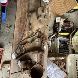 Lot Of Cast Iron Tools