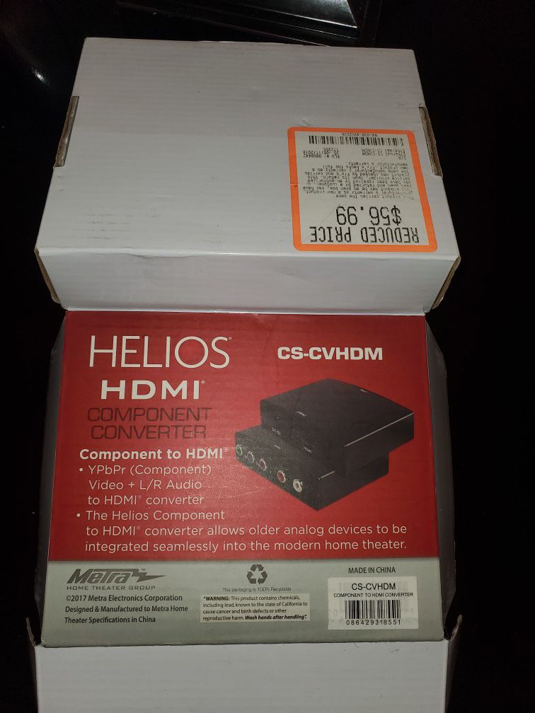 Helios Component to HDMI Converter