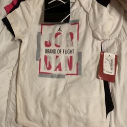 3 JORDAN Onesies - Brand New