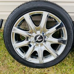 19” Hyundai Equus OEM wheels and tires