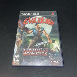 Sony PlayStation 2 Evil Dead Fistful Of Boomstick