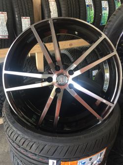 20 INCH VELOCITY WHEELS 225/35/20