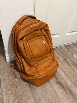 Sole Premise brown Leather backpack