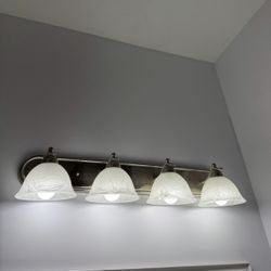 4 Light Bathroom vanity light fixture