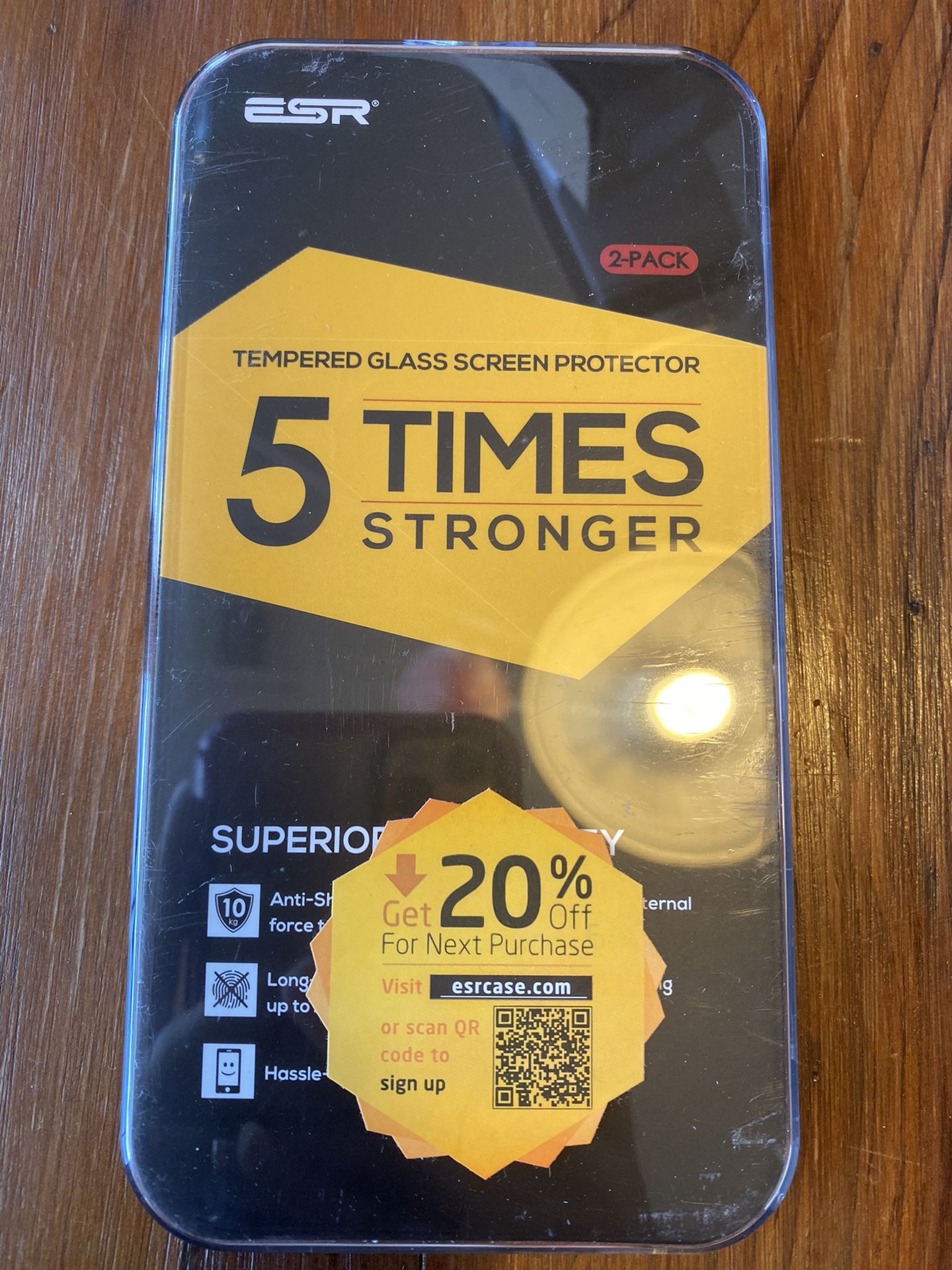 New! iPhone X screen protector 2 packs