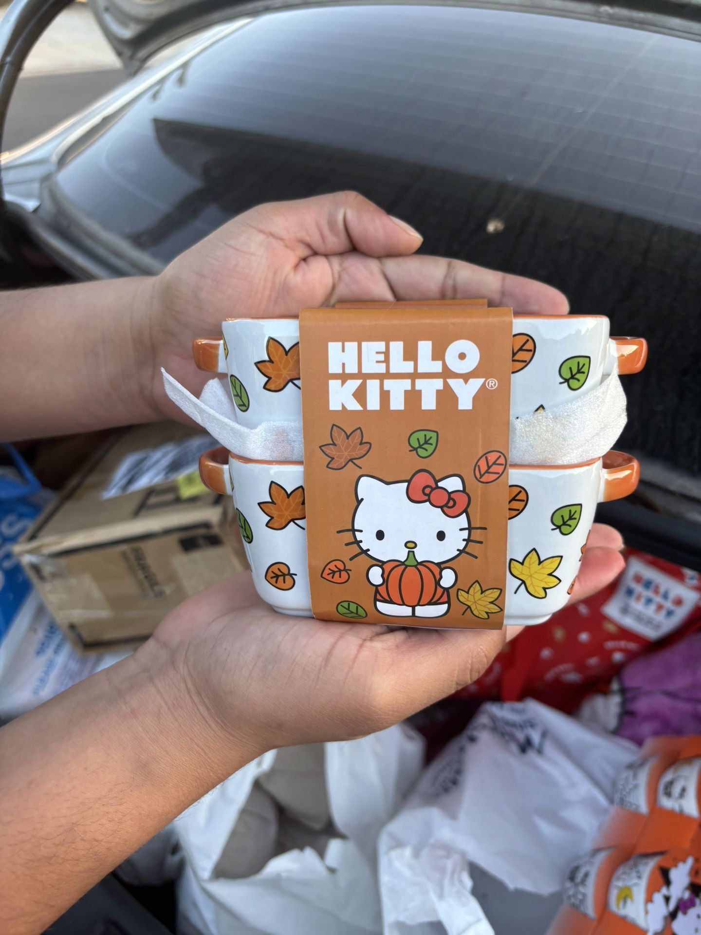 hello kitty mini loaf pans